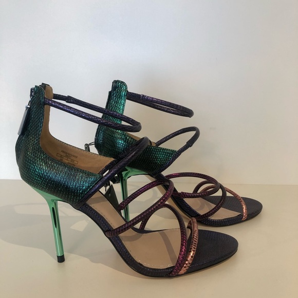 Zara Metallic Strappy Sandal - Picture 5 of 5